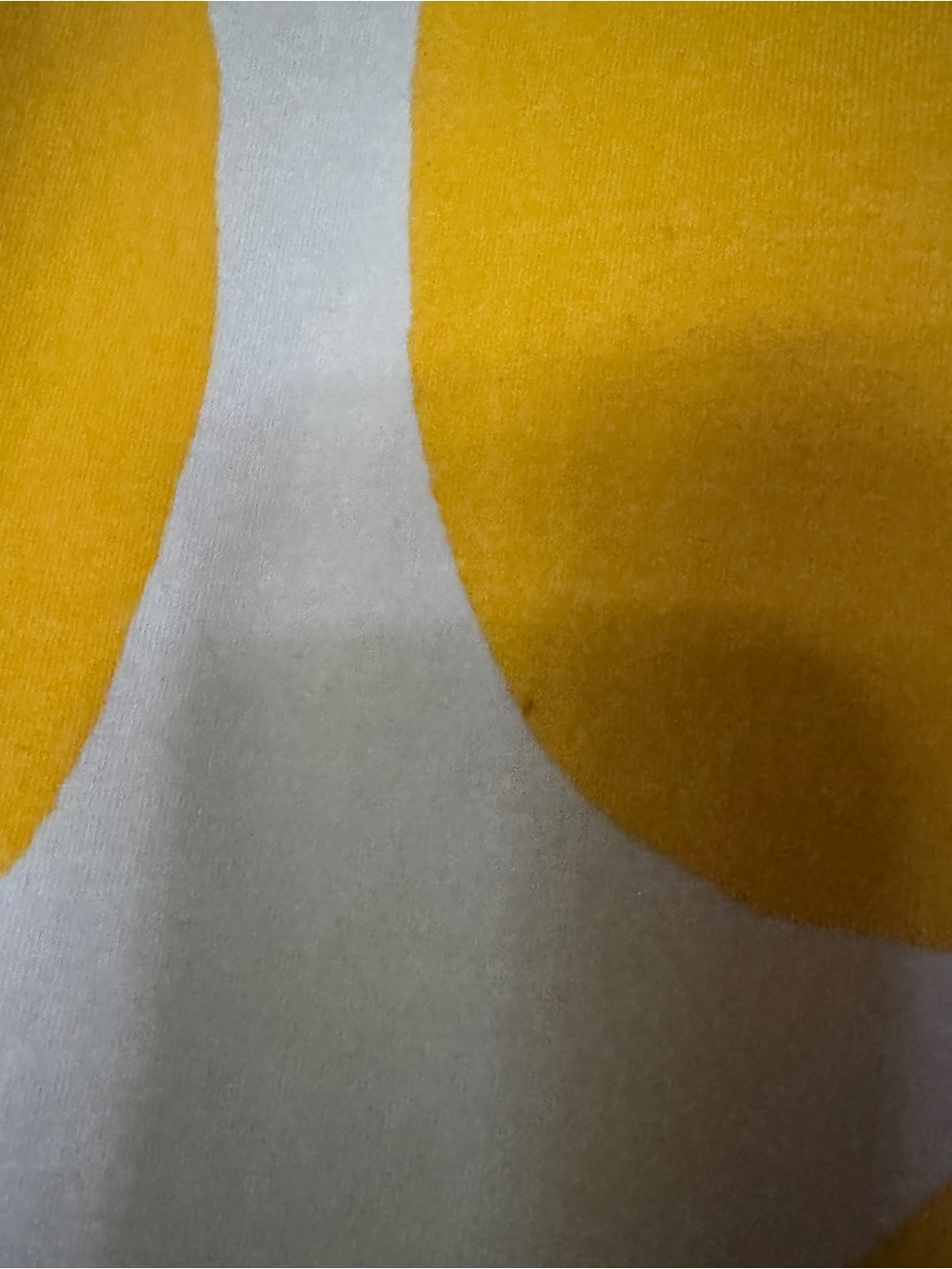Marimekko Kivet Dot Print Mustard Yellow Long Sleeve Shift Dress L - Picture 4 of 9
